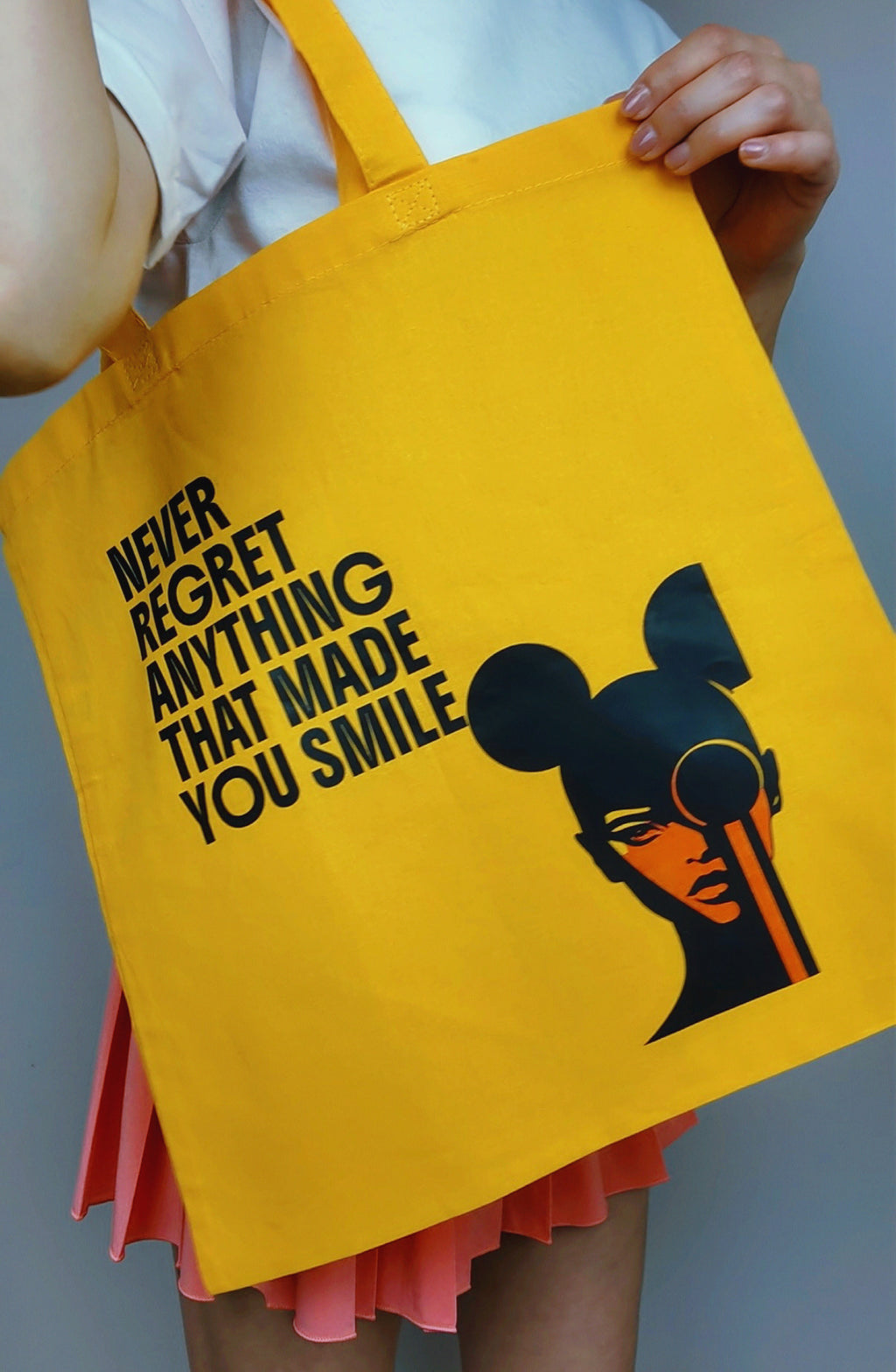 Never Regret Tote Bag
