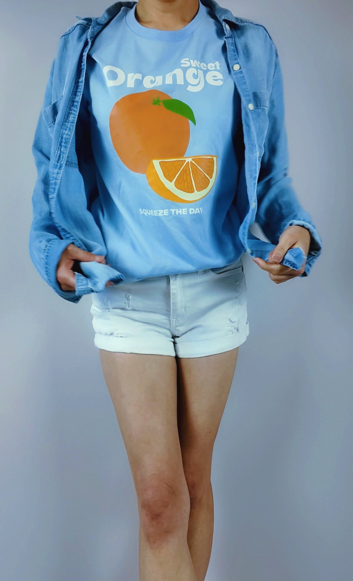 Sweet Orange Graphic T-shirt