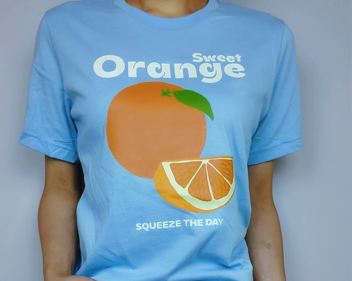 Sweet Orange Graphic T-shirt