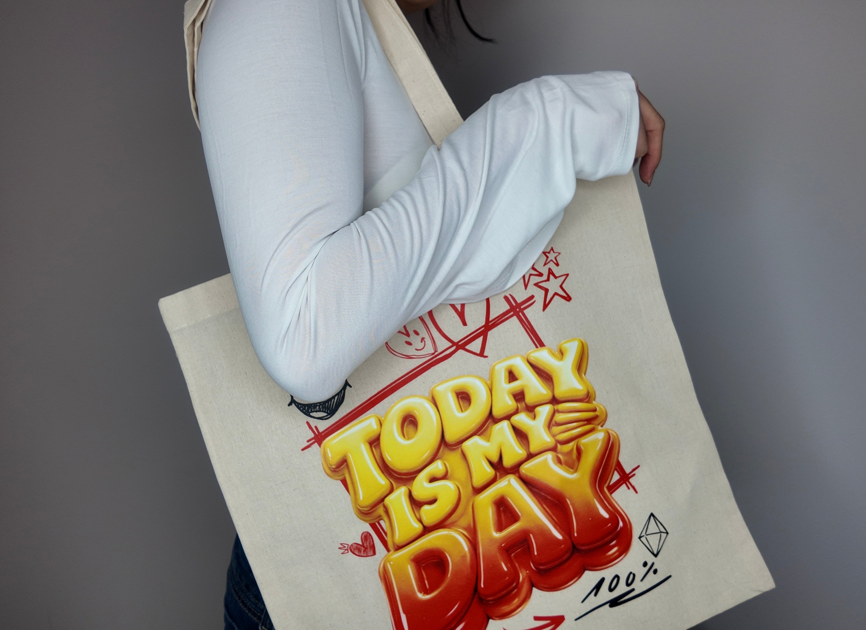 Today Is My Day Tote Bag