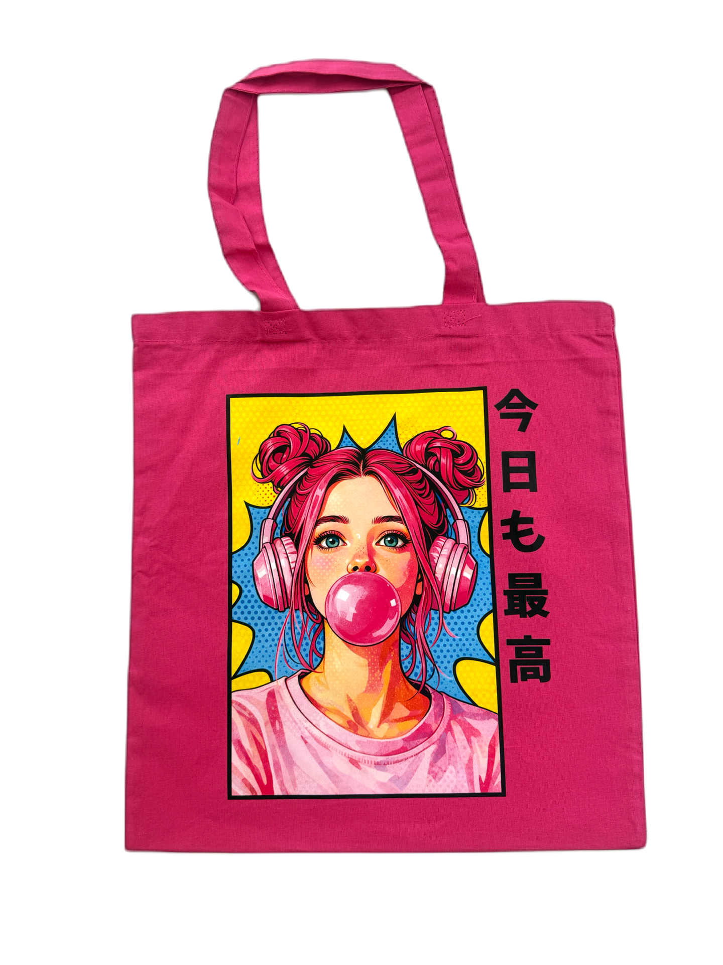 Pop Girl Tote Bag