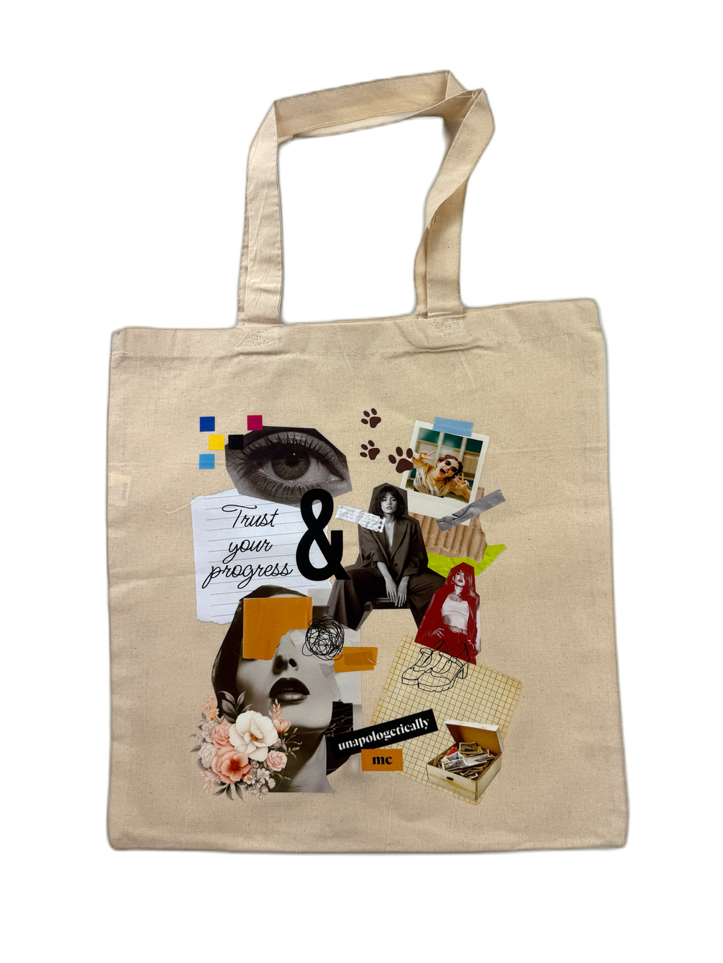 Trust Your Progress Tote Bag