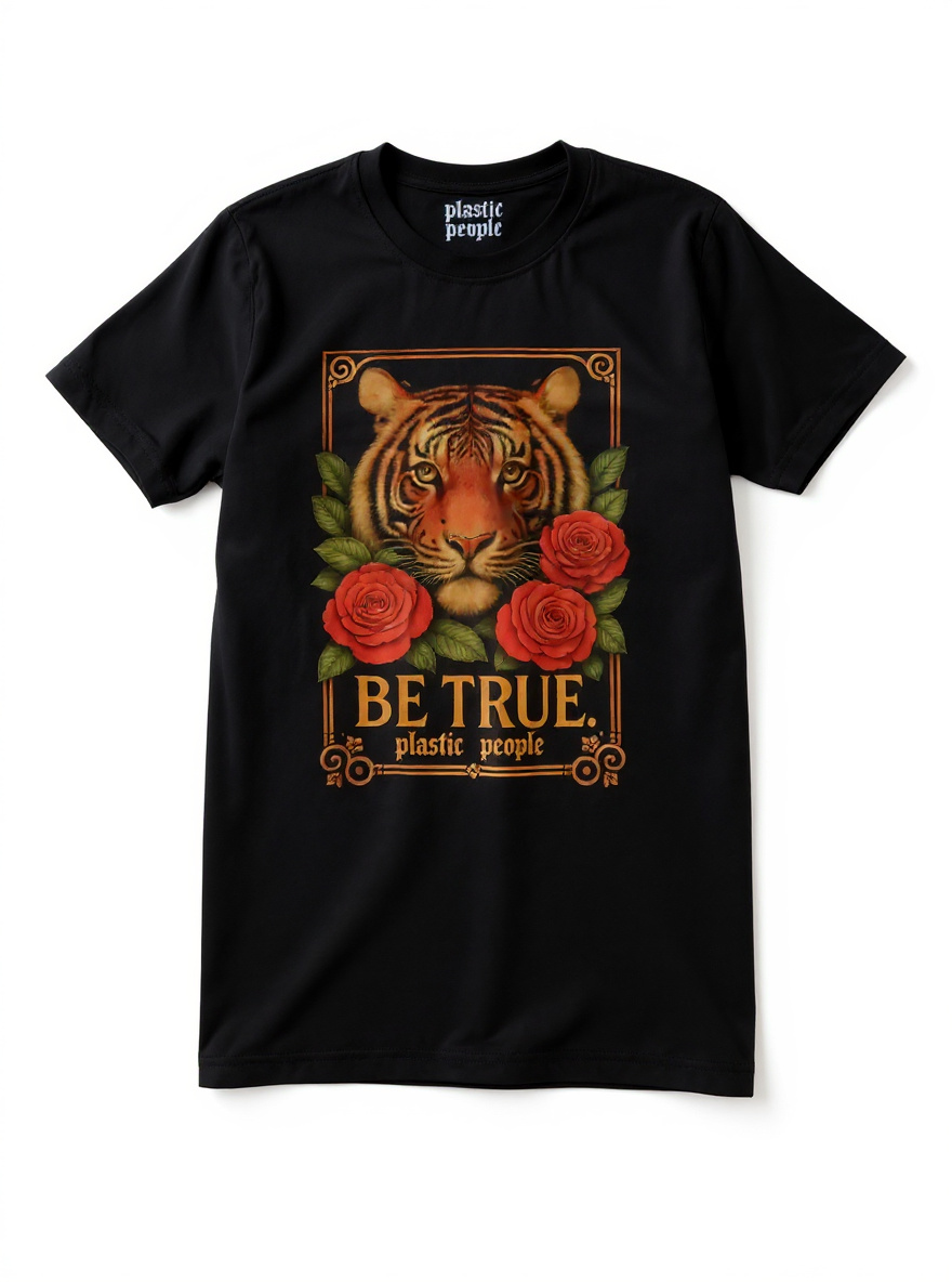 Be True Tiger Graphic Tee