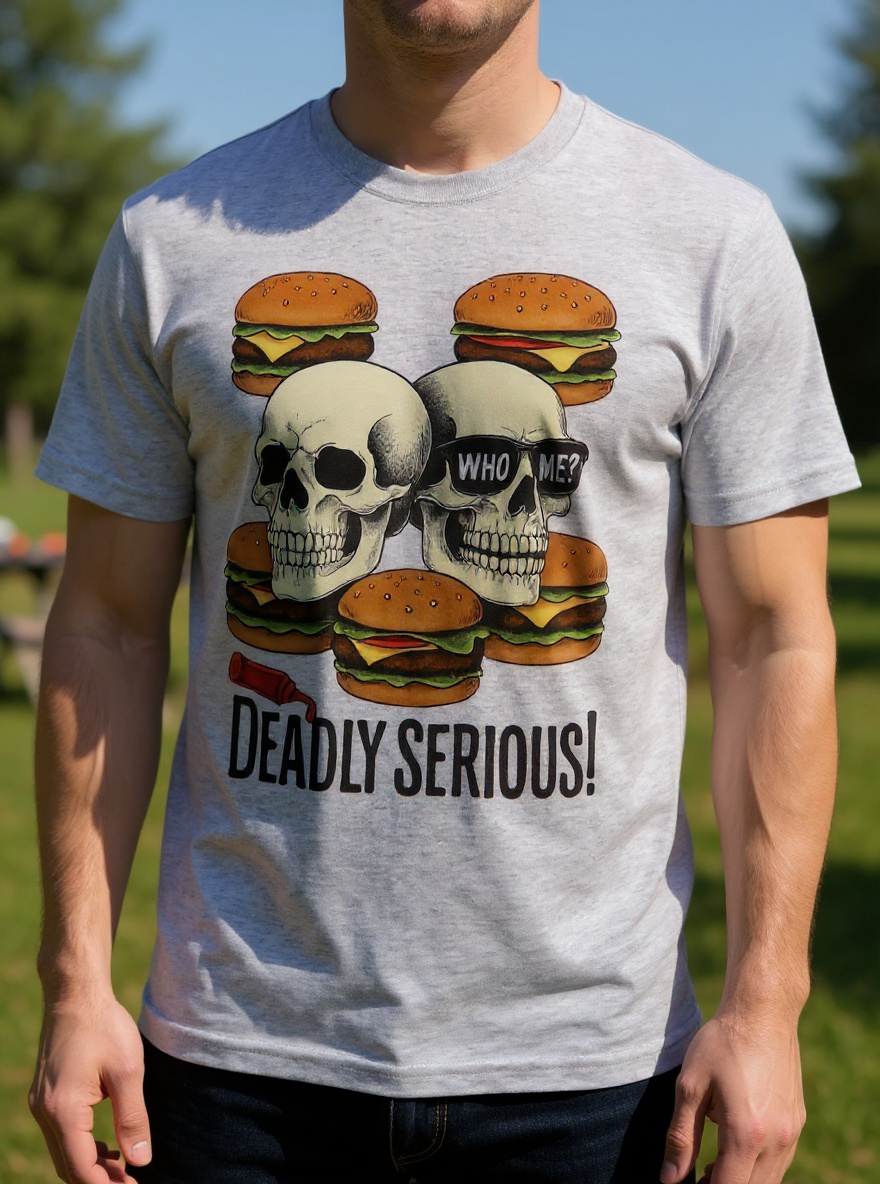 Hamburger Lover Graphic Tee