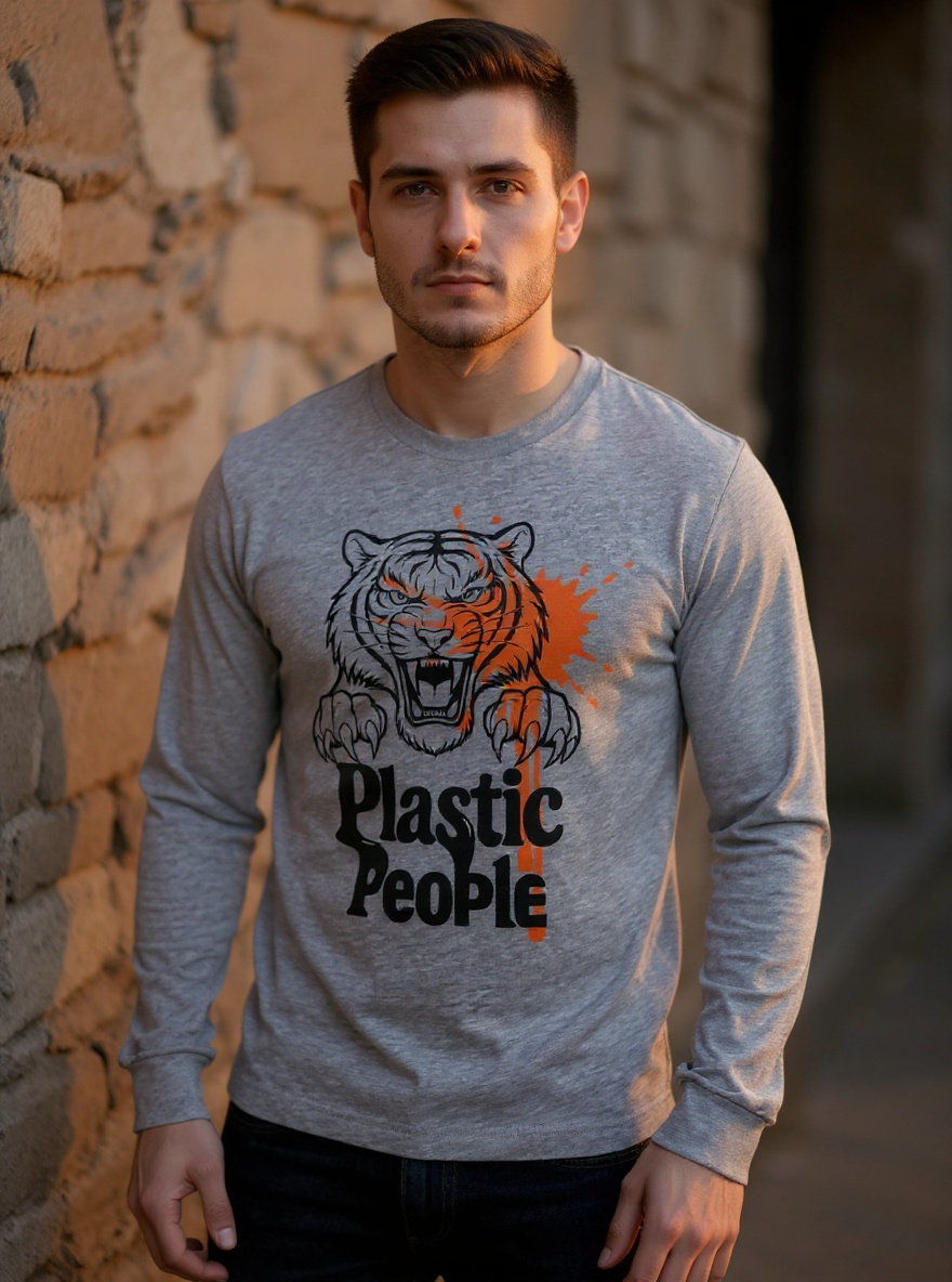 Fearless Tiger Long Sleeve Tee