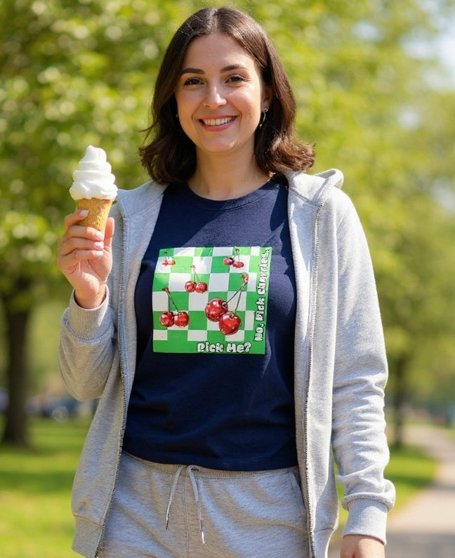 Pick Me Cherry Long Sleeve Tee