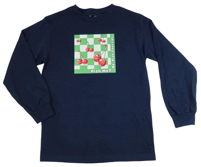 Pick Me Cherry Long Sleeve Tee